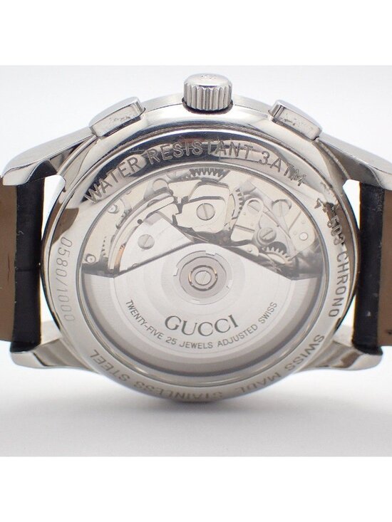 Gucci 503 Chrono Limited Edition Chronograph Watch Blue Dial External Pawn